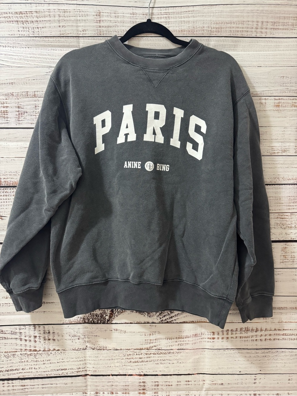 Anine Bing PARIS Crewneck Sweatshirt